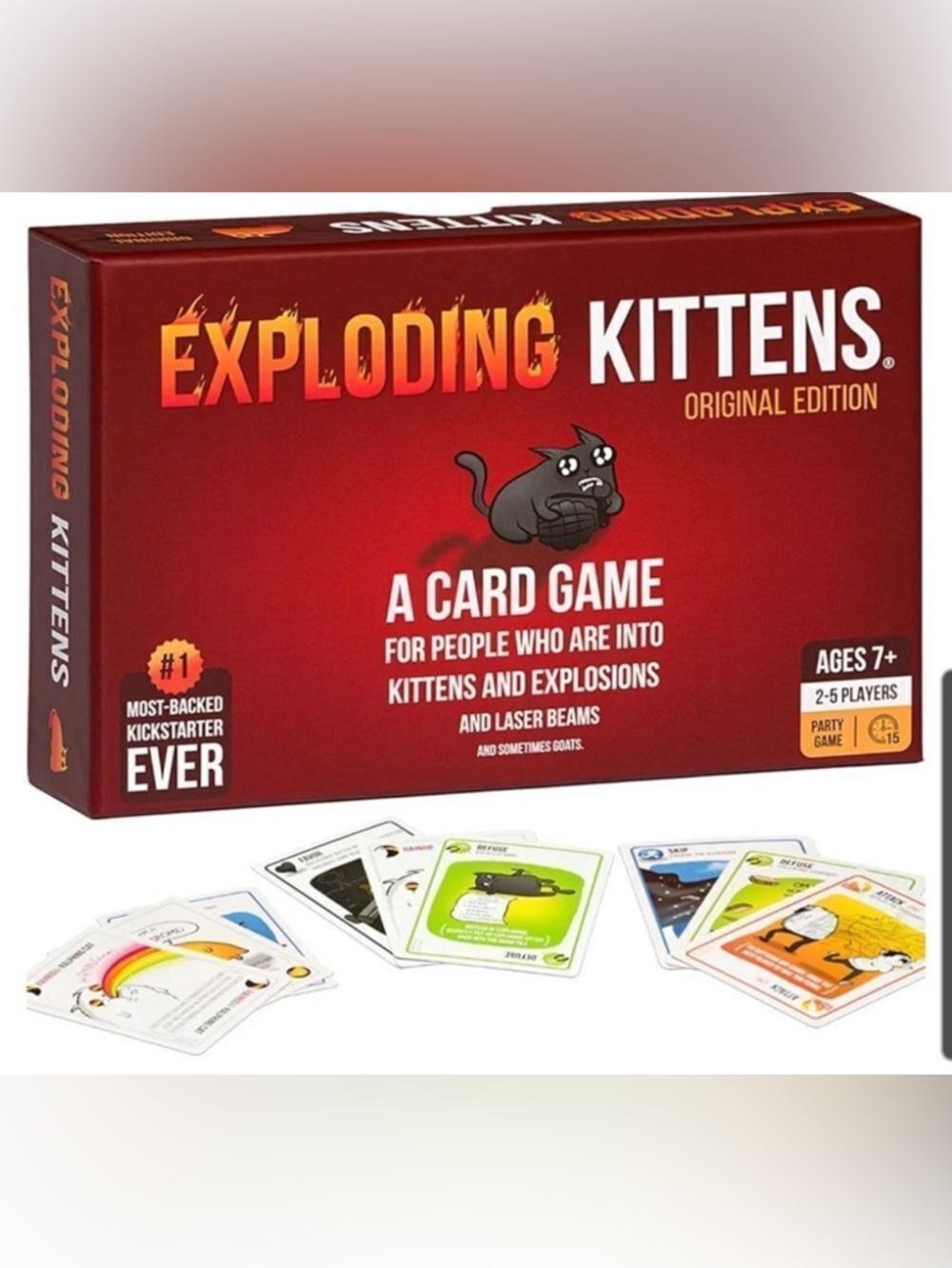 Exploding Kittens Original Edition Card Game/ like new condition/2-5 players